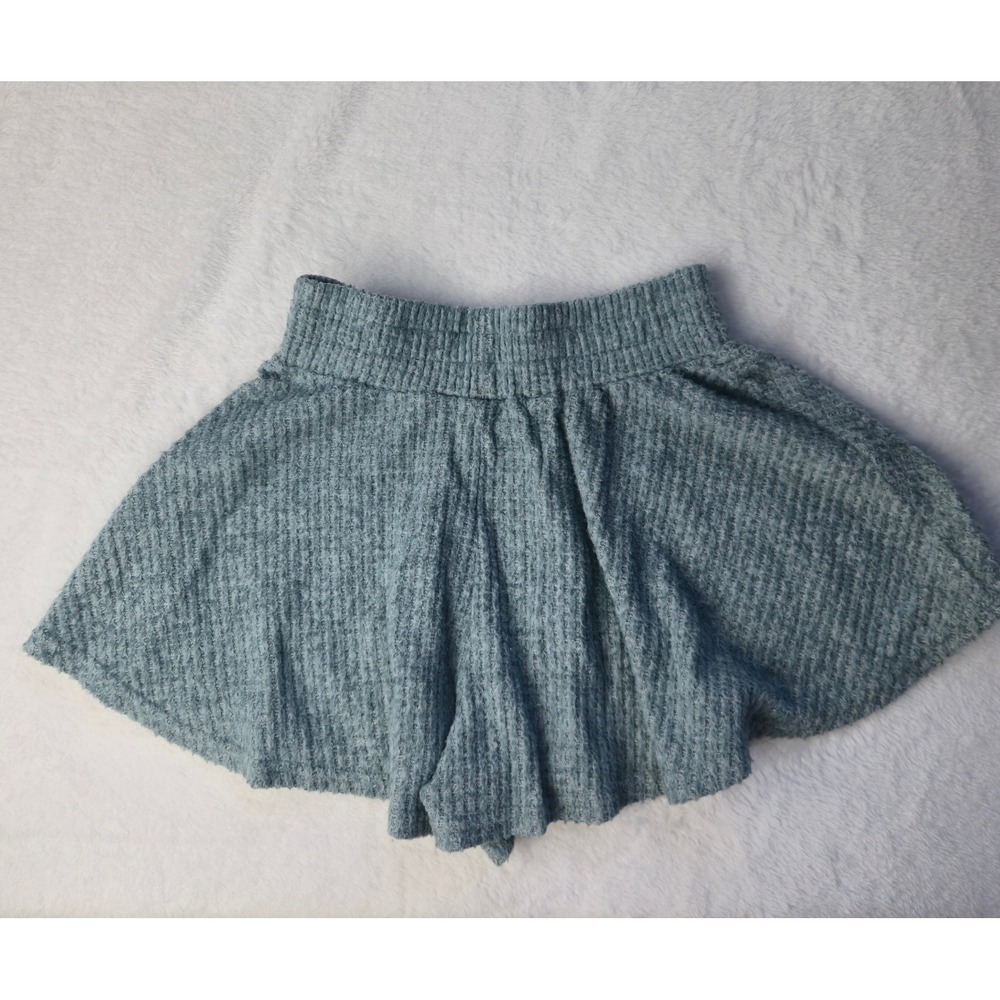 Heathered‎ Elastic Waist Skort XS